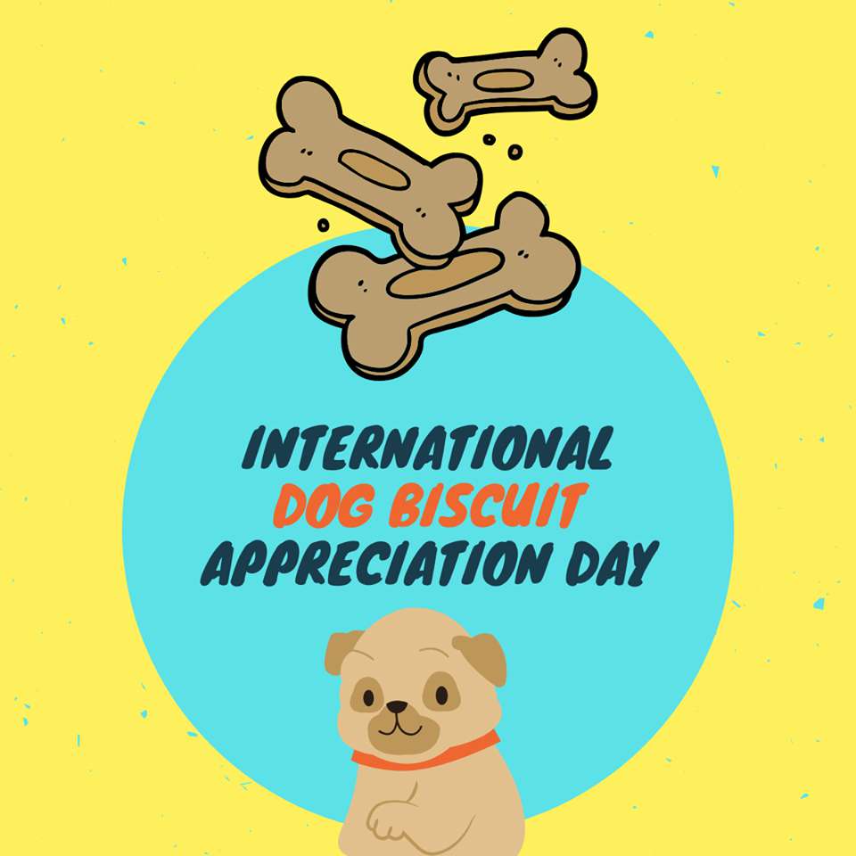 International Dog Biscuit Appreciation Day Wishes Pics