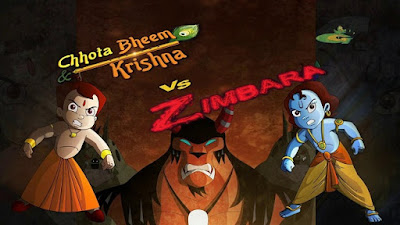 Chhota Bheem & Krishna Vs Zimbara 2015 DVDRip Hindi Eng 200mb