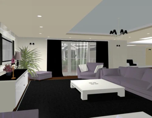 Design interior living casa moderna Pitesti - Design Interior / Amenajari Interioare