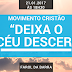 Movimento Cristão “Deixa o Céu Descer“ será realizado dia 21 na Barra