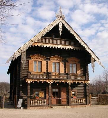 บ้านไม้สนรัสเซีย