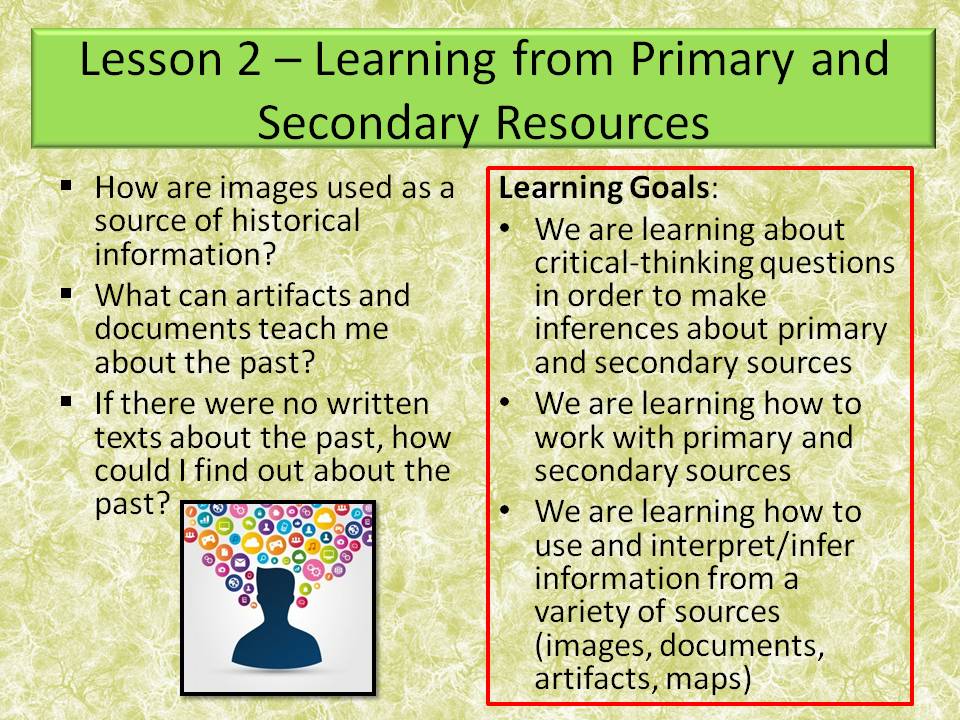 Ms Rashid Social Studies Primary and Secondary Sources