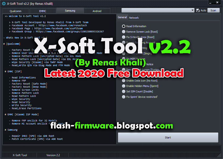 XSoft Tool v2.2 (By Renas Khali) Latest 2020 Free Download