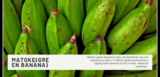 Matoke(Green banana)