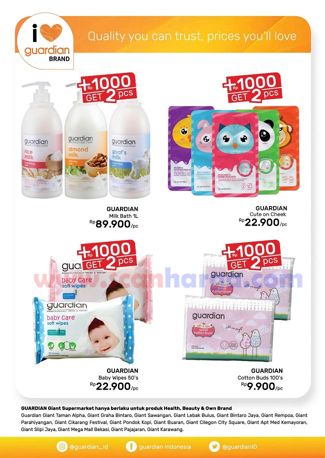 √ Katalog Promo Guardian Terbaru 9 15 April 2020