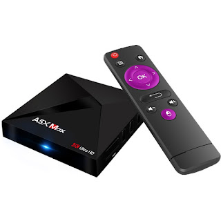 A5X Max RK3328 Android TV Box