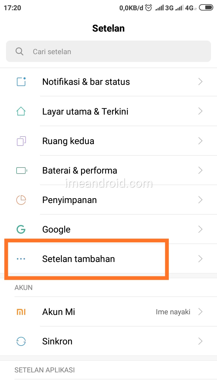 Cara hard reset xiaomi