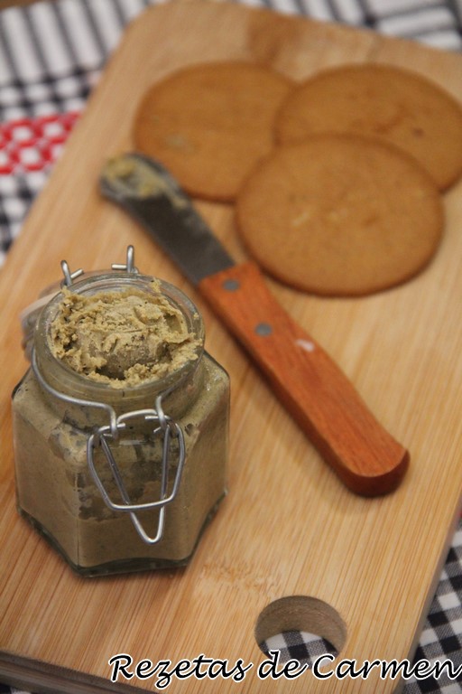 Paté de champiñones al Oporto