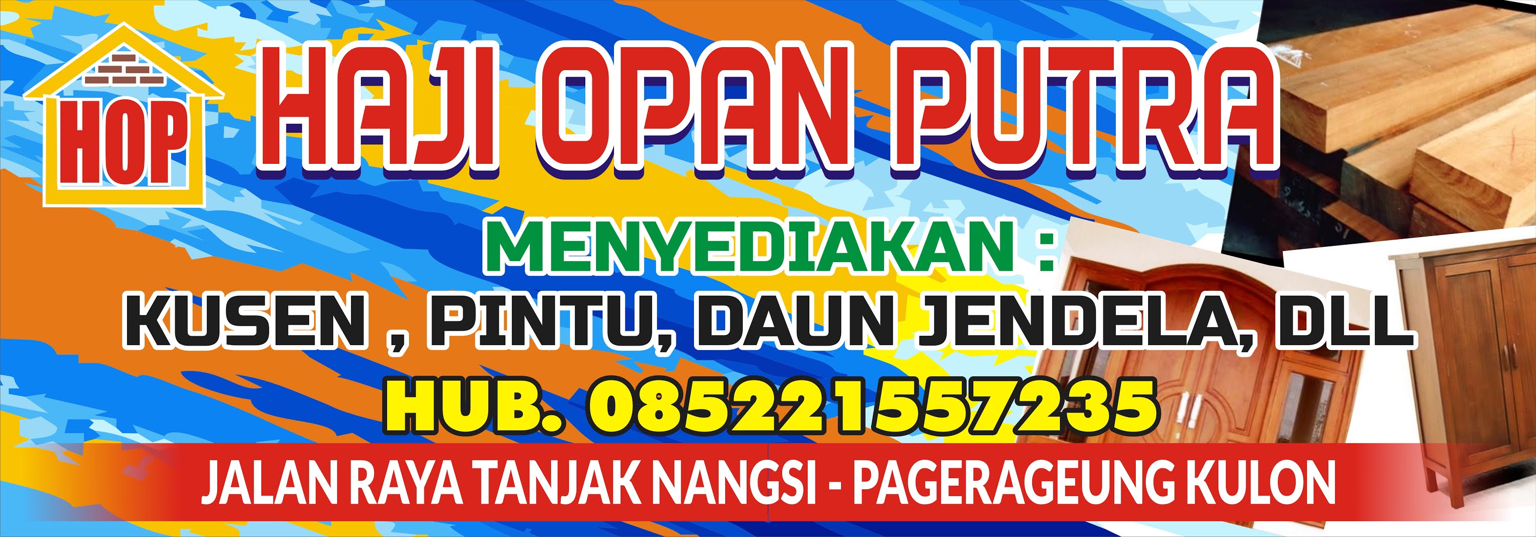 Download Contoh Spanduk Mebel.cdr KARYAKU