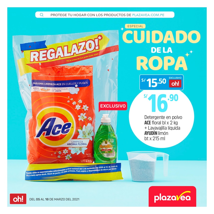 Catálogo Cuidado de la ropa C03-21 - Plaza Vea