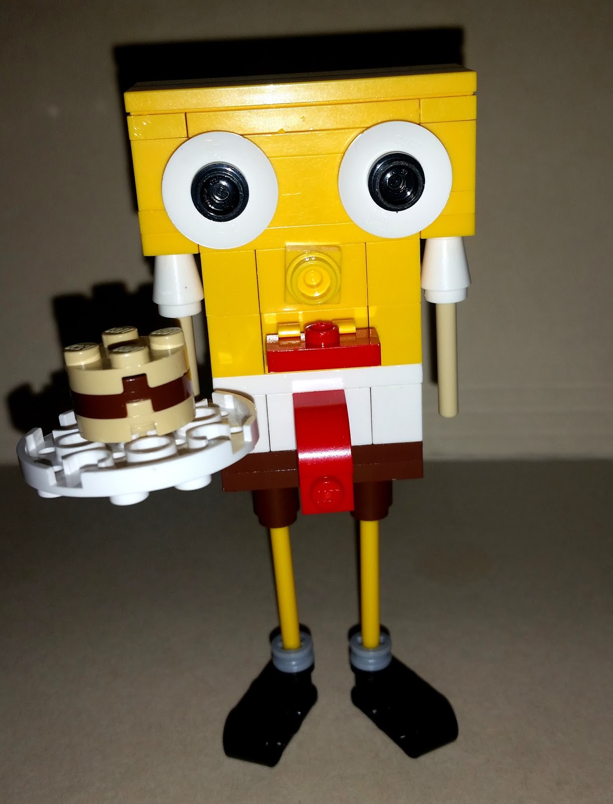 Homemade Lego Advent Calendar 2015 Day 4 SpongeBob Squarepants homemade-lego-advent-calendar-2015-day-4-spongebob-squarepants