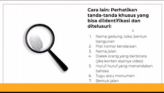 Tips verifikasi foto atau video