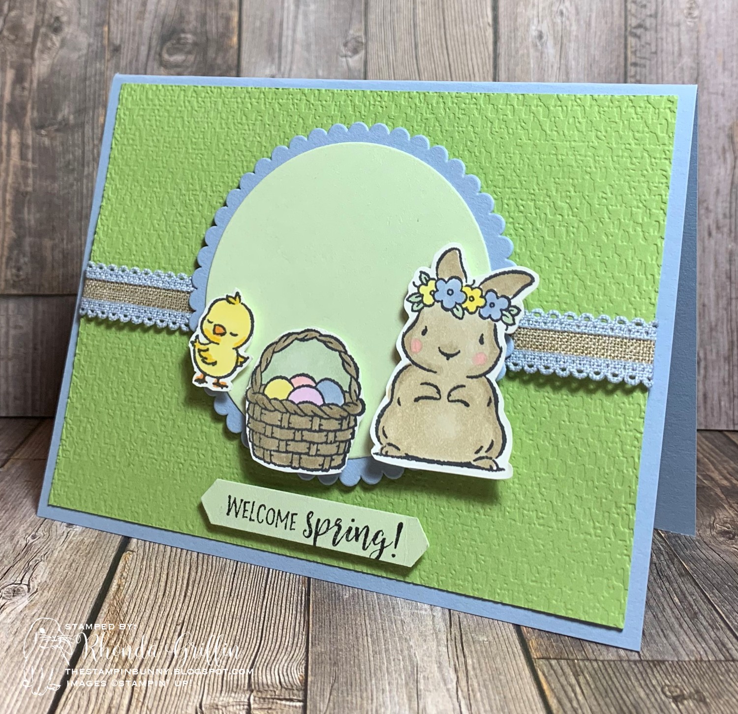 The Stampin' Bunny: Springtime Joy Stampin Up! 4 Card Video
