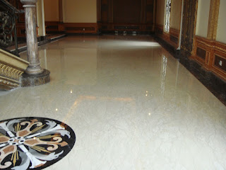 contoh lantai marmer import