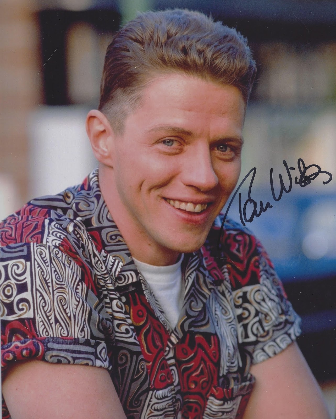 Tom Wilson Dallas Fan Days Expo 2017 Autograph Hound's Blah Blah Blog