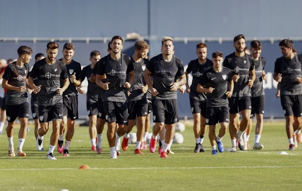 Málaga, foto del equipo tras cerrar el mercado