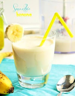 Résultat de recherche d'images pour "smoothie a la banane avec lait"