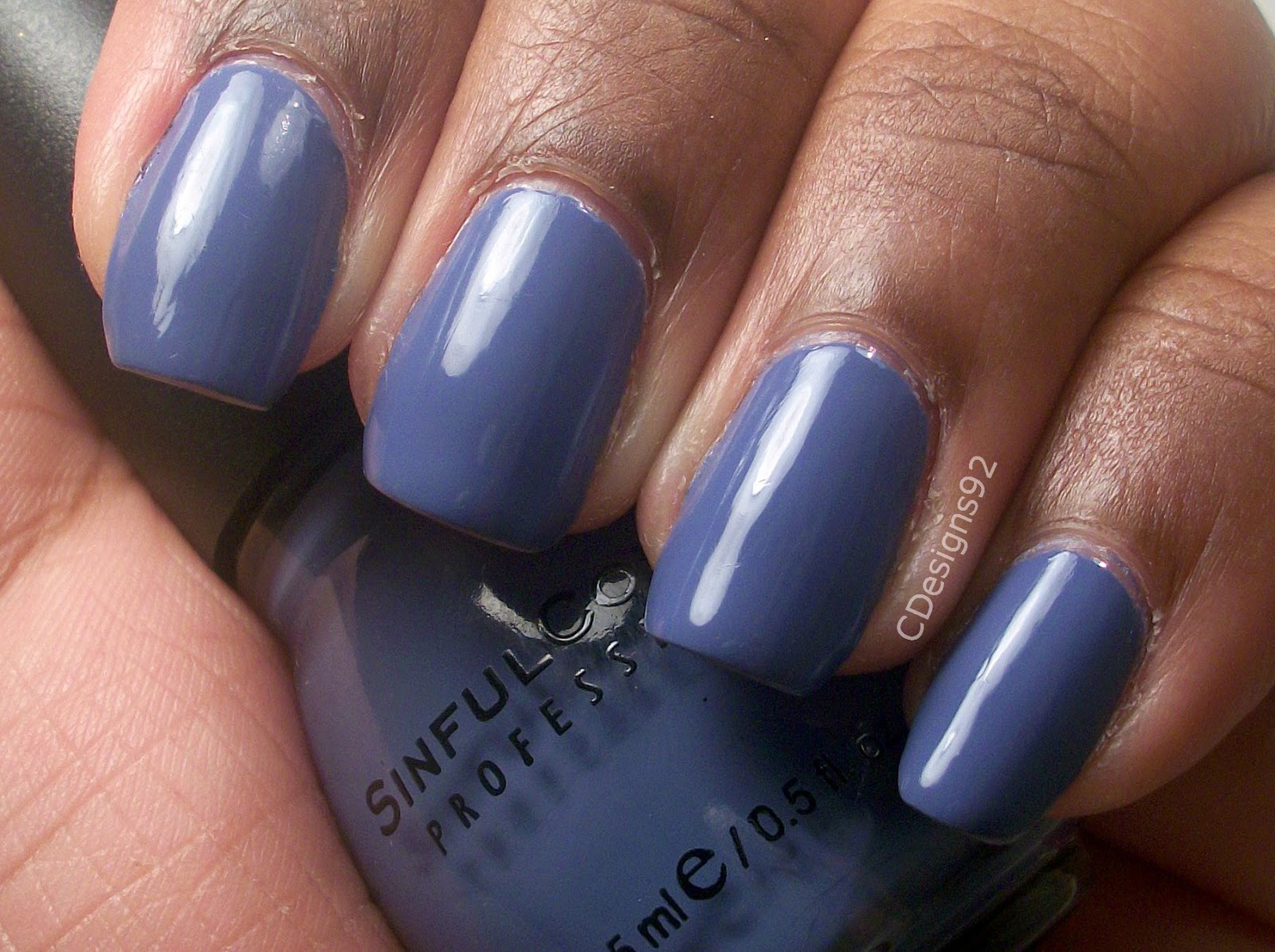 8. Sinful Colors Professional Nail Polish in "Lavender" - wide 1