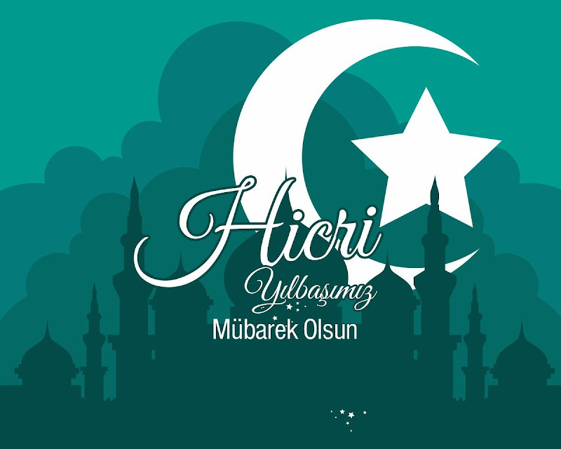 Hicri Yılbaşı Kutlu Olsun Resimli Tebrik Kartları