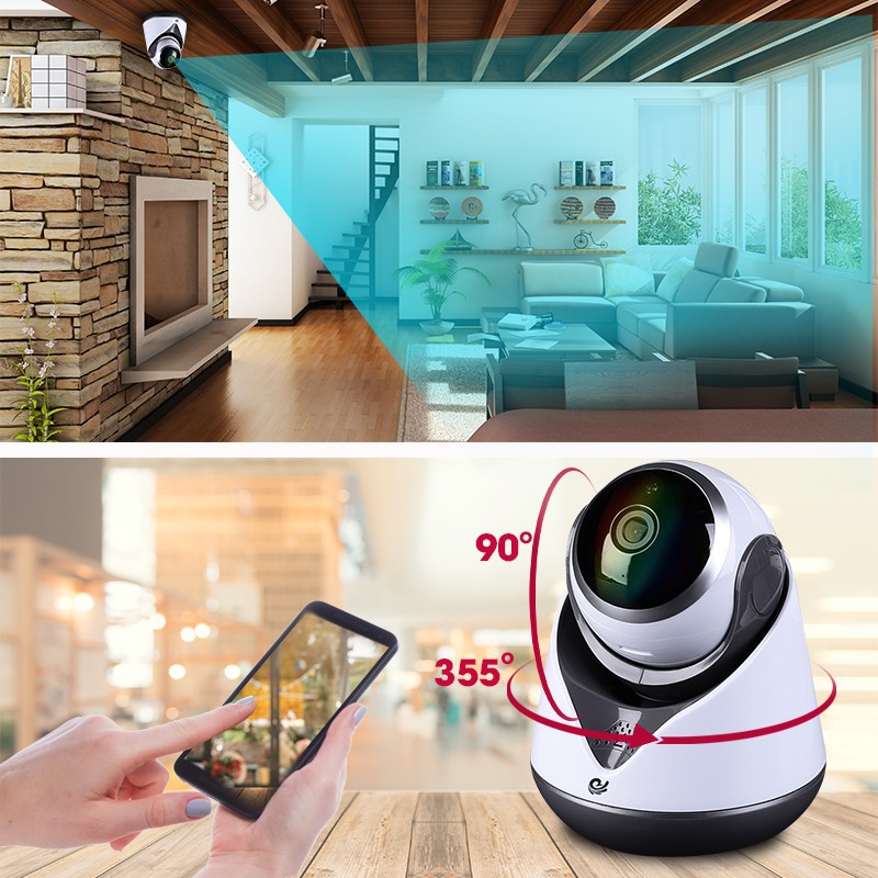 Camera Quan Sát Wifi Trong Nhà CareCam 19Y200 Độ Phân Giải 2.0Mpx