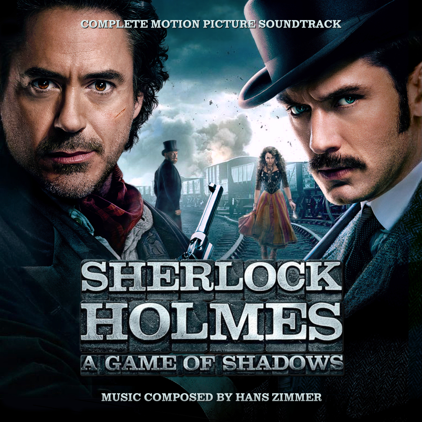 Sherlock Holmes: a game of shadows (Hans Zimmer) - Hans zimmer - BERTUS  FRANCE - Album Vinyle - La Bouquinette STRASBOURG