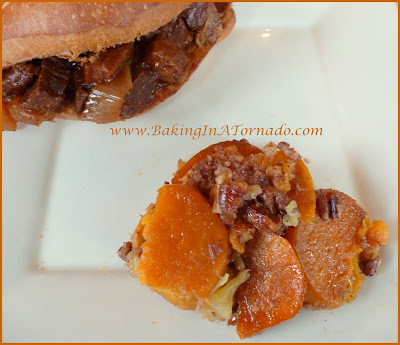 Sweet Potato Pineapple Gratin | www.BakingInATornado.com | #recipe #vegetable