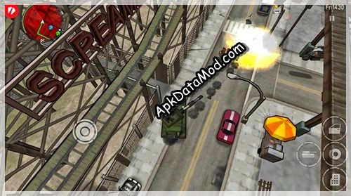 GTA Chinatown Wars tank riot