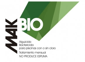 MAK BIO: Bactericida y Alguicida para piscinas con y sin cloro. PUNTO SANITARIO CORDOBA PRODUCTOS PARA PISCINAS