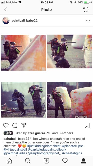 Lisa harvey paintball