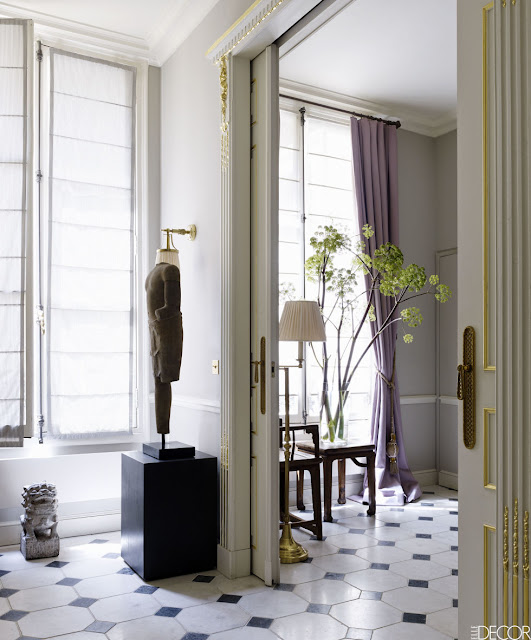 Most Beautiful Homes in Paris, a Sophisticated Paris Pied-À-Terre by Christopher Noto