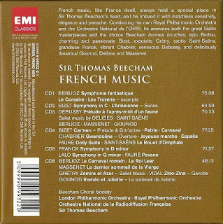 Back - Thomas Beecham - French Music - Box Set 6CDs