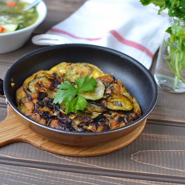 Andalusian Courgette Tortilla (Zucchini Omlet)
