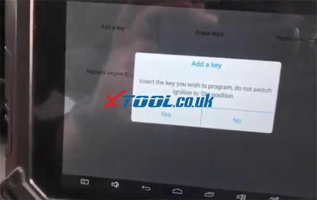 Toyota Innova Crysta H Chip add spare key via XTOOL X100 PAD2  06