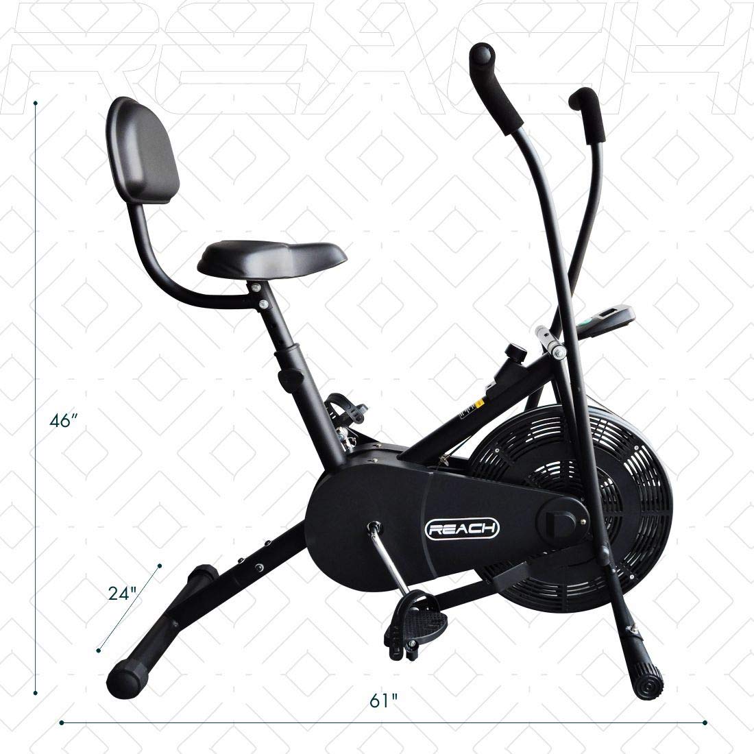 stationary air bike