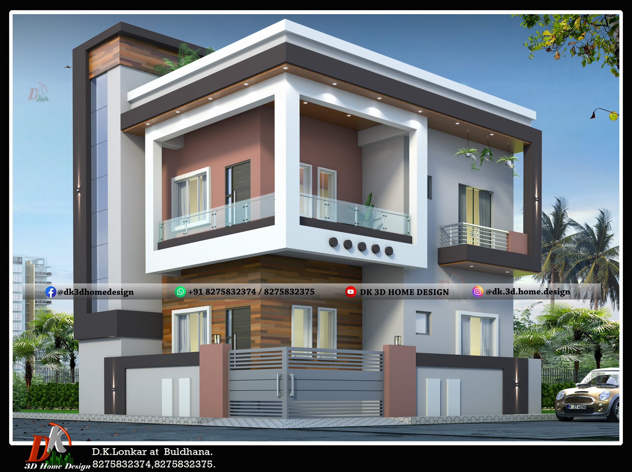 3D Home Design & Plans: Some Amazing 3D House Designs Made By DK 3D