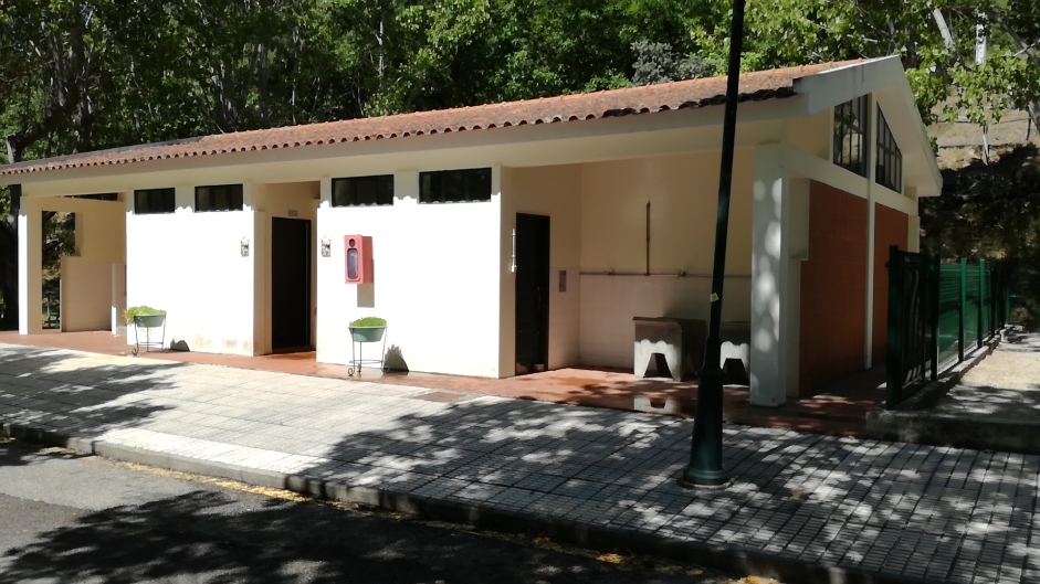 Local de wc no Parque de Campismo Local de wc no Parque de Campismo