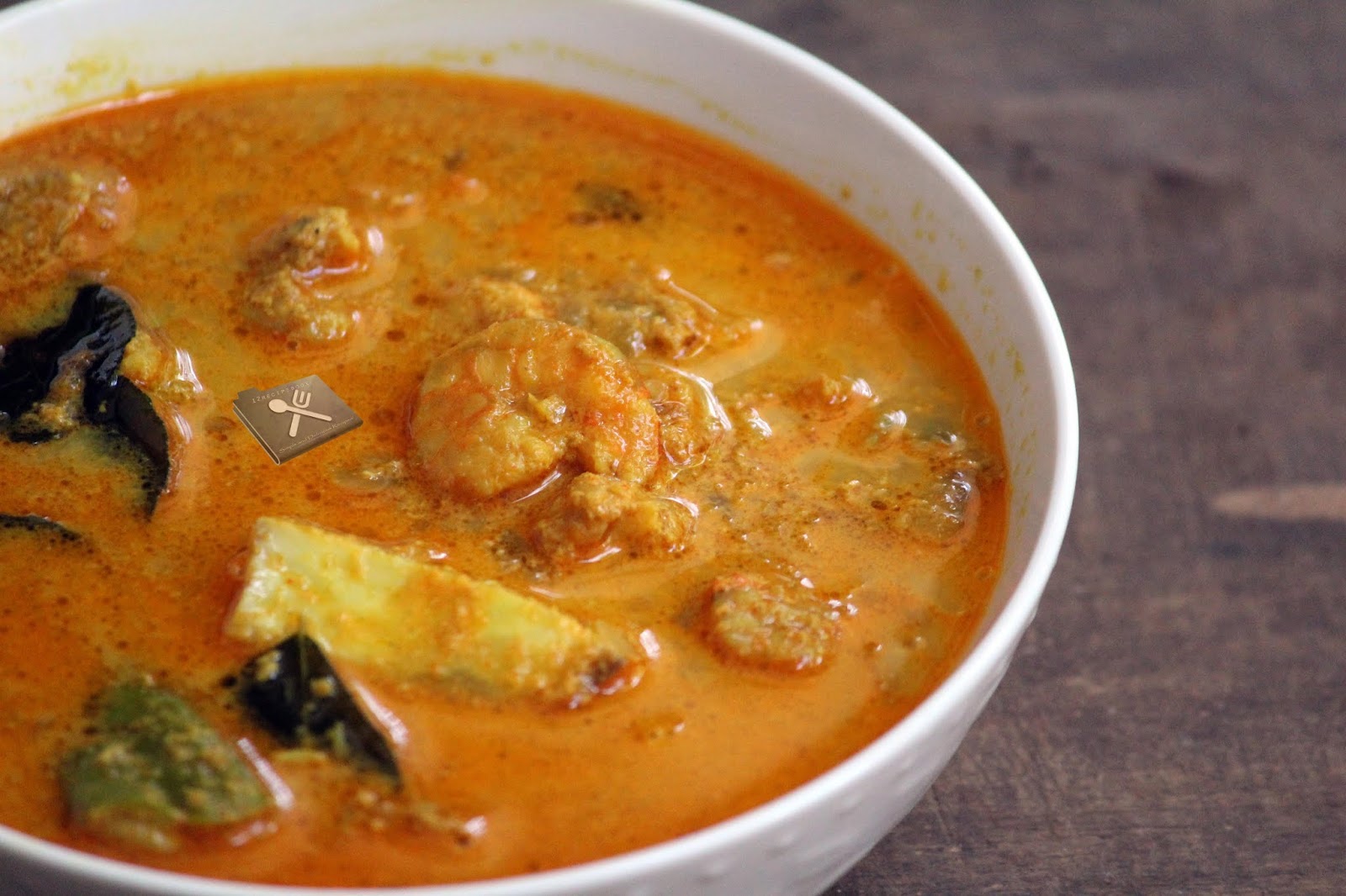 Easy Prawns Curry with Raw Mango Recipe Book