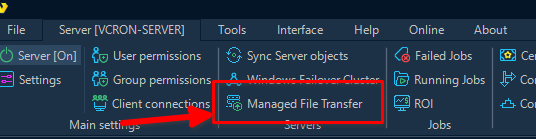 VisualCron: MFT (Managed File Transfer)