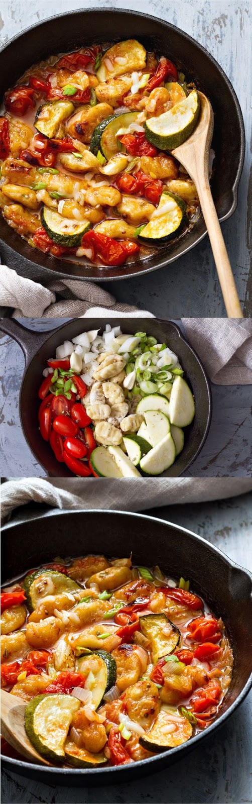 OneSkillet Mediterranean Gnocchi Healthy Food Recipes