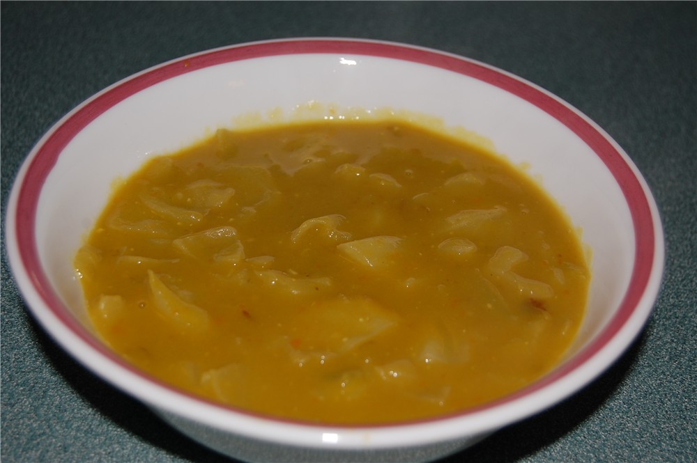 Just Veggin' Cabbage and Split Pea Soup