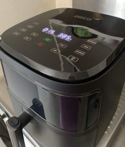 Dreo Air Fryer Pro Max 11-in-1 Digital Air Fryer Oven Cooker, 6.8QT, Black