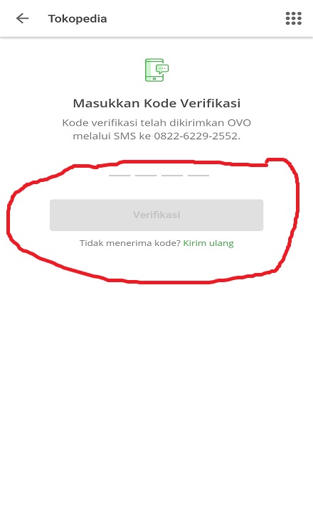 Verifikasi Akun OPO Cash Tokopedia. Verifikasi Akun OPO Cash Tokopedia.