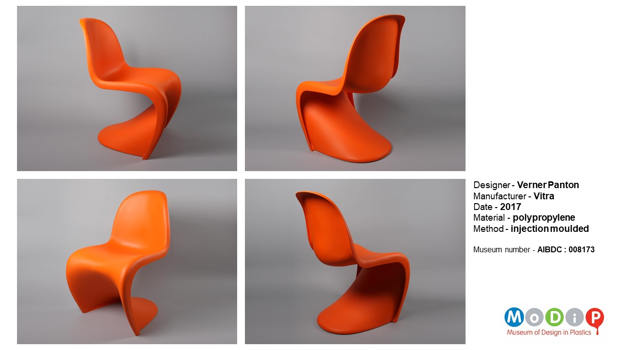Museum of Design in Plastics Classic design Panton chair