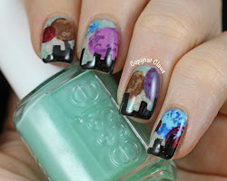 inspired claws stamping sunday planet nail watching