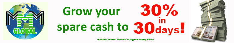 Advert:Get 30% of your spare money in 30days on MMM
