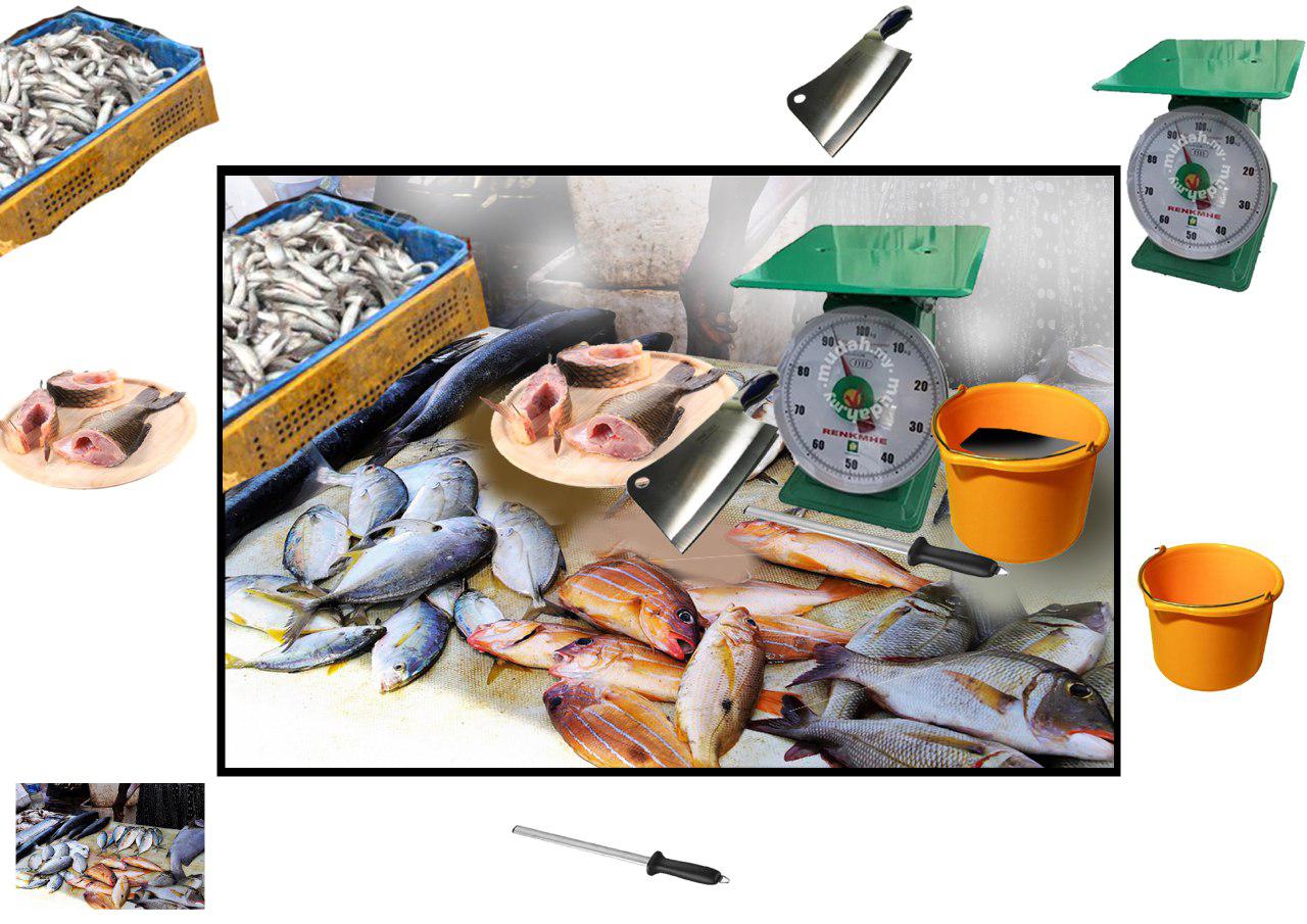 Contoh Lukisan Sekor Ikan Di Atas Papan Pemotong - MaritzaewaMarshall