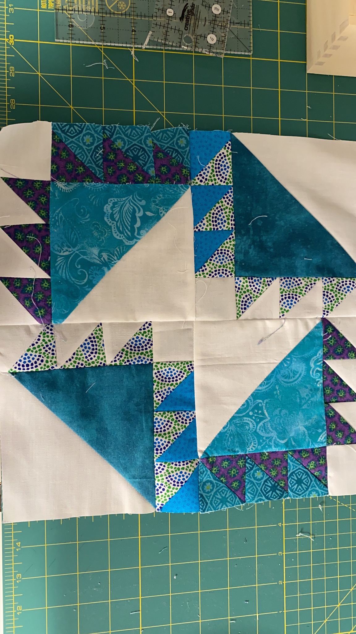 Project QUILTING: Barrister Block Scrap Quilt by Patty K