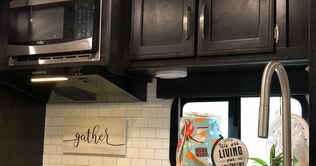 RV Remodel Peel and Stick Tile Backsplash — The Southern Glamper