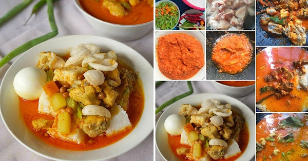 Resep Lontong Sayur Komplit. Aroma dan Warnanya Sungguh Menggugah
