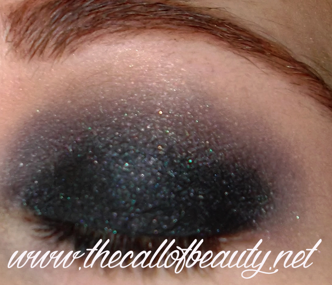 Make Up Tutorial Black Glitter Smokey Eyes
